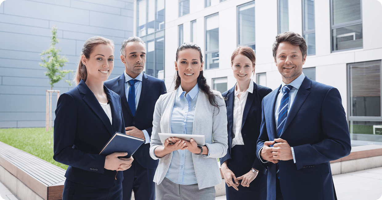 Professional team of mortgage advisors